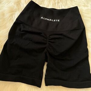 Alphalete Amplify Black Shorts